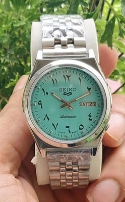 Vintage Seiko Caliber 6309A  Arabic Repaint Diall  Mens Watch (Duty Free For US)