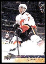 2017-18 Upper Deck UD Canvas T.J Brodie Calgary Flames #C14