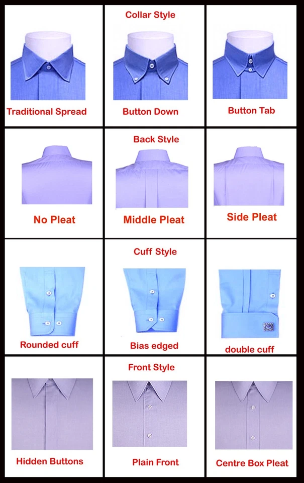 Camisas a rayas para hombre cuello de negocios a medida cuello en contraste puño en contraste Foto 4 de 4