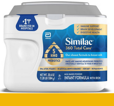 SEALED!   SIMILAC 360 Total Care Infant Formula w/ Iron  20.6oz  BB 7/2026
