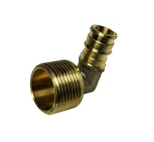 25 Pieces XFITTING 1/2 Pex A x 3/4 Male Elbow, F1960 Expansion MNPT