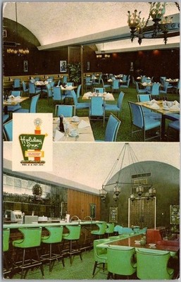 Vintage 1960s HOBBS, New Mexico Postcard HOLIDAY INN MOTEL / Coffee Shop View