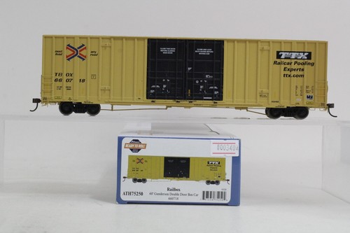Athearn Ready To Roll Escala HO TBOX #660718 60' Gunderson Doble Puerta Boxcar Nuevo en Caja | Condition: Used
