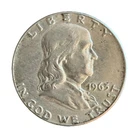 1963 Franklin Half Dollar - Estate Find, 90% Silver