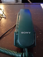 Vintage Sony IT-B3 Corded Landline Telephone   Hunter Green   Wall or Table Top