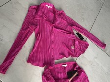 Women  s Pink long sleeve top And pants Set