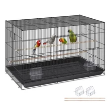 30 inch Bird Cage Metal Large Parakeet Cages for Cockatiels Small Parrot