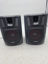 x2 Aiwa CA-DW539 Portable Pair Of Speakers - TESTED WORKING - SOUNDS GREAT