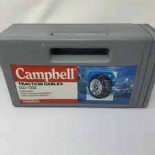Campbell traction cables/tire chains 003/1938 New