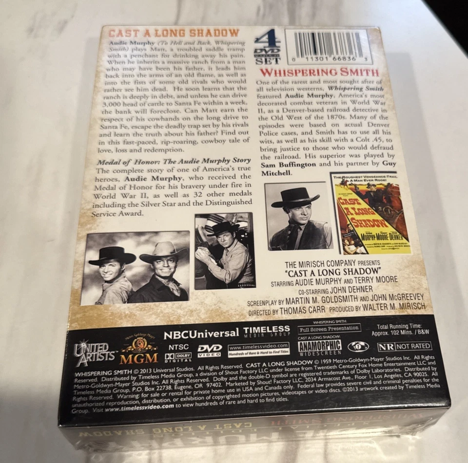 Whispering Smith “The Complete TV Series “ (2-DVDs) ………….BRAND NEW & SEALED! - Image 2 of 2