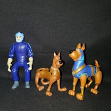 Scooby-Doo Lot, 2 Scooby-Doo Figures And Phantom Racer Figure