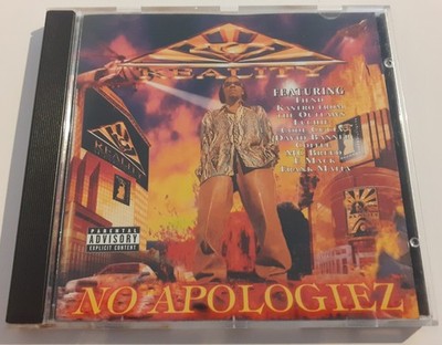 Reality - No Apologiez CD Outlawz MC Breed Gangsta Rap