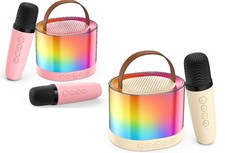 TWO JYX Karaoke Machines for Kids Adults, Portable Bluetooth Speaker - Fast Ship