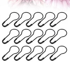 1000pcs Creative Safety Cucurbit Shape Clothes Safety (Black)