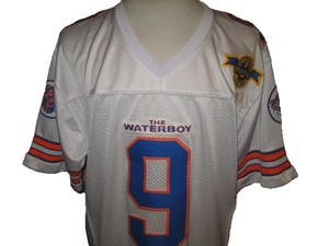 ADAM SANDLER MOVIE THE WATER BOY BOBBY BOUCHER MEN'S JERSEY sz large STITCHED