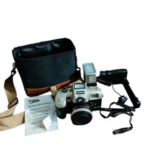 Vintage Argus 35MM Film Camera BBC-1000 Flash Set W Bag Accessories