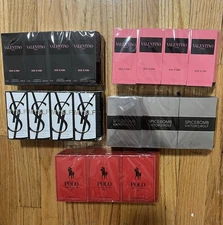 Fragrance Sample Lot Spice Bomb Valentino YSL Ralph Lauren