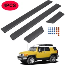 Set of 4 Driver & Passenger Door Lower Molding For Toyota 2007-2014 FJ Cruiser