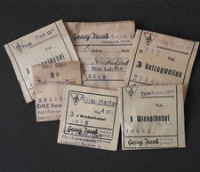 Thiel / Ruhla Ersatzteile Uhren aus Uhrmachernachlaß