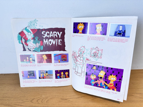 The Simpsons Diamond 1990 Sticker Album 3D Slide-O-Scope 100% Complete - Picture 7 of 9