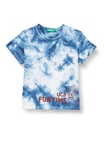 Benetton Jungen T-Shirt Multicolore 1 Jahr