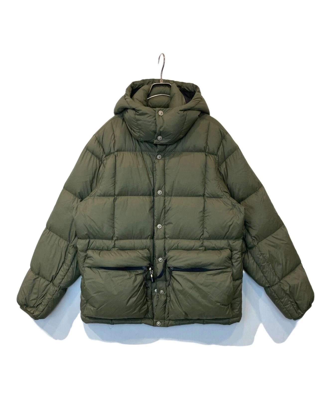 TAION Sports Down Bench Jacket -126WZXST Men's Size M Khaki image 1
