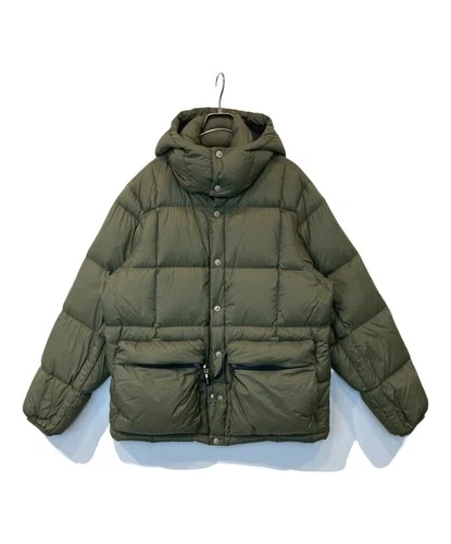 TAION Sports Down Bench Jacket -126WZXST Men's Size M Khaki video thumbnail