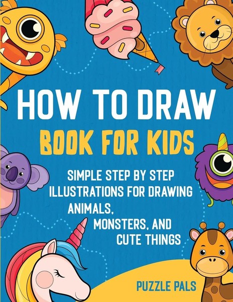 Puzzle Pals (U. A.) | How To Draw Book For Kids | Taschenbuch | Englisch (2022)-image