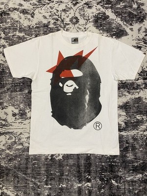 1/100 Bape Nigo Handprint. Extremely rare Aoyama Red Bapesta Star on Apehead. L