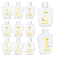 10 Pcs Holy Water Bottles Plastic 2oz Holy Water Container Empty Containers w...