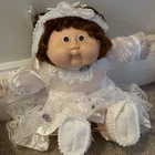 Beautiful Vintage Cabbage Patch Kid doll hm17 cornsilk auburn hair