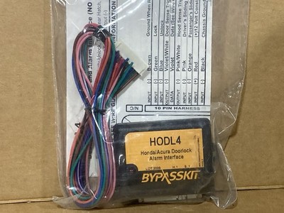 BYPASSKIT HODL4 HONDA ACURA DOOR LOCK ALARM INTERFACE  free Shipping