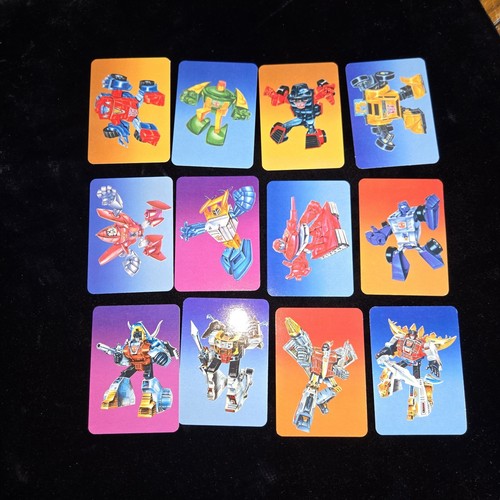 MINT 1985 TRANSFORMERS ACTION CARDS HASBRO Complete 192 Card Set 23 sticker - Picture 5 of 19