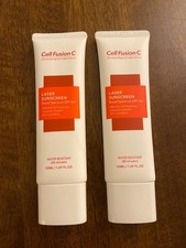 2x Cell Fusion C Laser Sunscreen SPF 50 1.69 oz water resistant exp 07/2027 New
