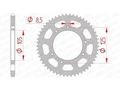 AFAM Standard Stahlkrone 47103 - 420