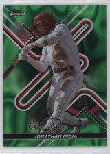 2022 Topps Finest Green Lava Refractor 29/99 Jonathan India #47 0sb5