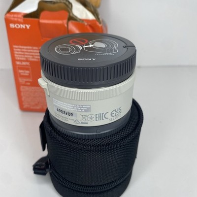 Sony SEL20TC E-Mount  35mm Full-Frame  20TC 2X Teleconverter - White DAMAGE BOX