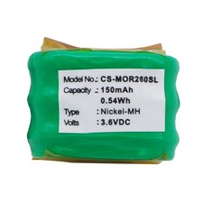 Battery for Motorola PMB3.6b R2600 R2660 R2670 CS-MOR260SL PLC 3.6v 150mAh Ni-MH