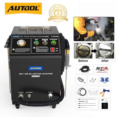 Dry Ice Blasting Machine Engine Intake Valve Dry Ice Blaster Cleaning Machines