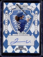 2025 Panini Crusade #PPS-JVG Joendry Vargas Perennial Prospect Signatures