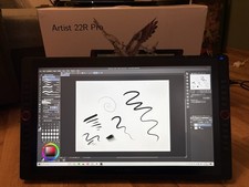 XP-Pen Artist 22R Pro Grafiktablett, Displayt...