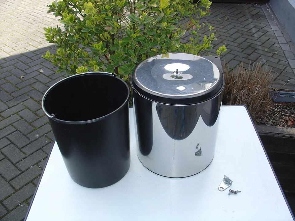 Evineo M40 Abfallsammler Swing Mülleimer Einbau Für Türmontage Mit Deck - Bild 2 von 4