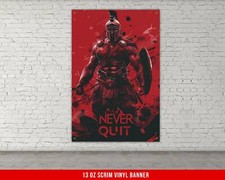 Exercise Motivation Banner - Large Wall Art for Home Gym