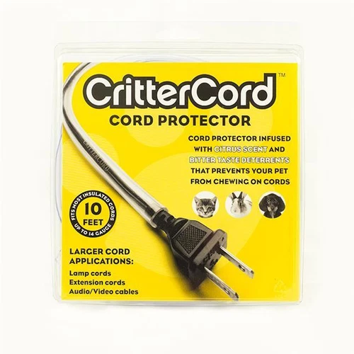 Crittercord citrus cord cable protector 10 feet rabbits cats dogs pets 14 guage