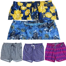 INC International Concepts Quick Dry Swim Trunks Pockets Drawstring Various XL