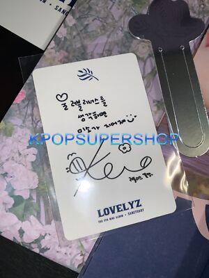 Lovelyz 5th Mini Album Sanctuary Limited Ed Autographed Signed CD