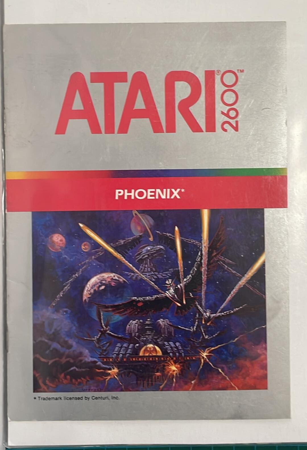NOTICE VIDEO PINBALL N° 4 -- pour ATARI - MANUEL INSTRUCTION