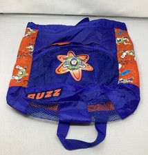 Walt Disney Pixar Toy Story Buzz Lightyear Backpack Drawstring Bag 17" x 16"