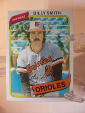 1980 Topps Baseball Card  #367 - Billy Smith - Baltimore Orioles    (95231)