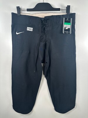 BNWT Nike Mens Football Pants Knee Length Lace Up Stretch Sports Black Sz  XL New